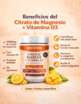 Citrato de Magnesio y Vitamina D3 245g – Benditamadre 0