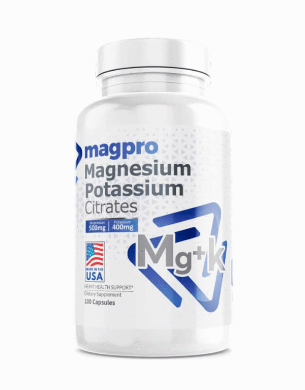Citrato de magnesio y potasio 100 cápsulas - Magpro
