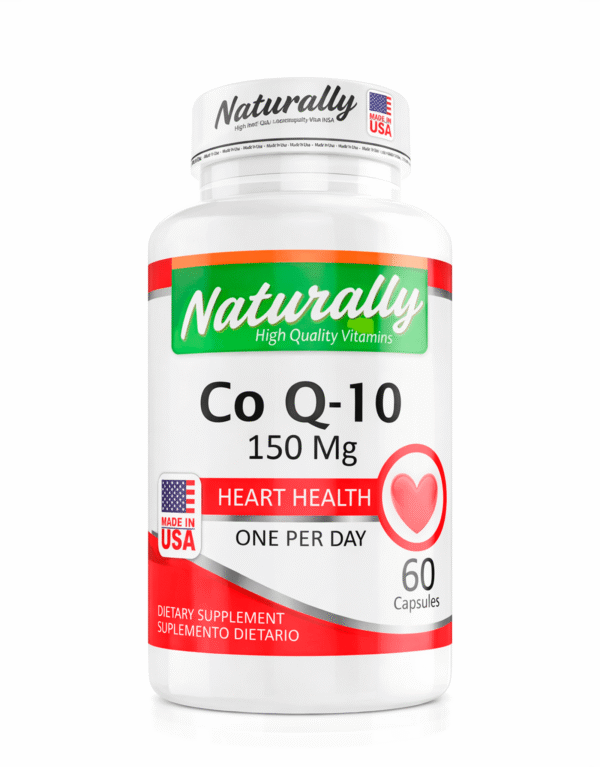 Co-enzzyme Q10 150mg x60 capsulas - Naturally