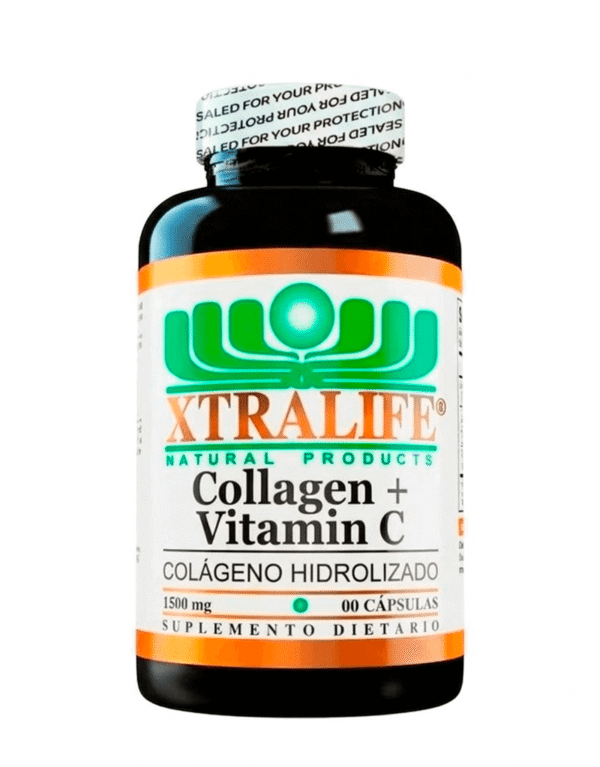 Collagen + Vitamina C Xtralife 60 Cápsulas