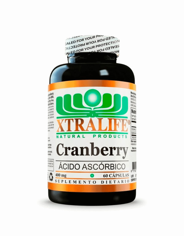 Cranberry 400 mg - Xtralife 60 cápsulas