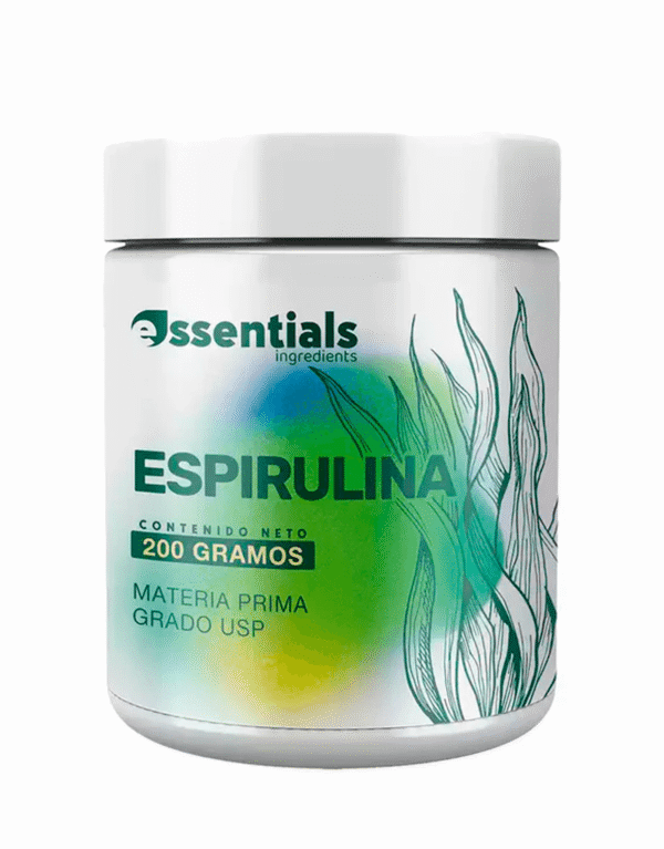 Espirulina 200 gr en polvo - Essentials