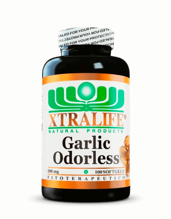 Garlic Odorless - Xtralife 100 Cápsulas