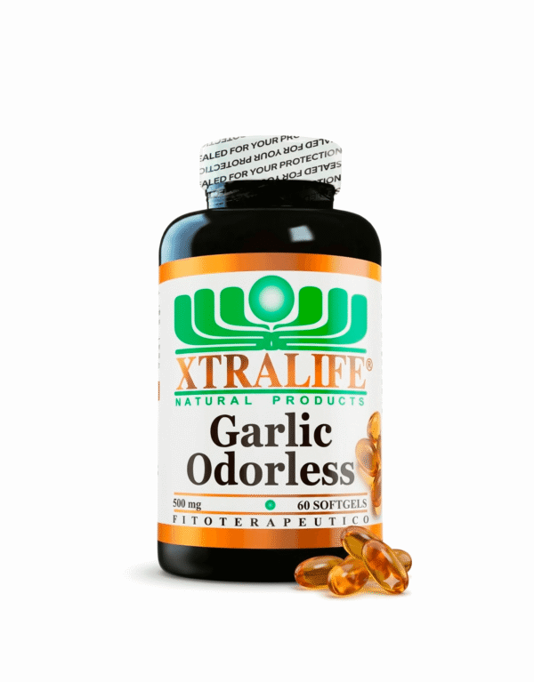 Garlic Odorless - Xtralife 60 Cápsulas