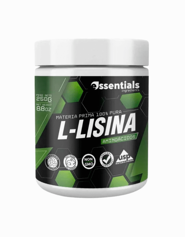 L-Lisina 250g - Essentials