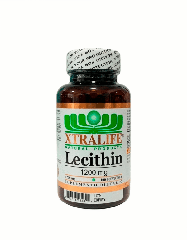 Lecithin 1200mg - Xtralife 100 Cápsulas