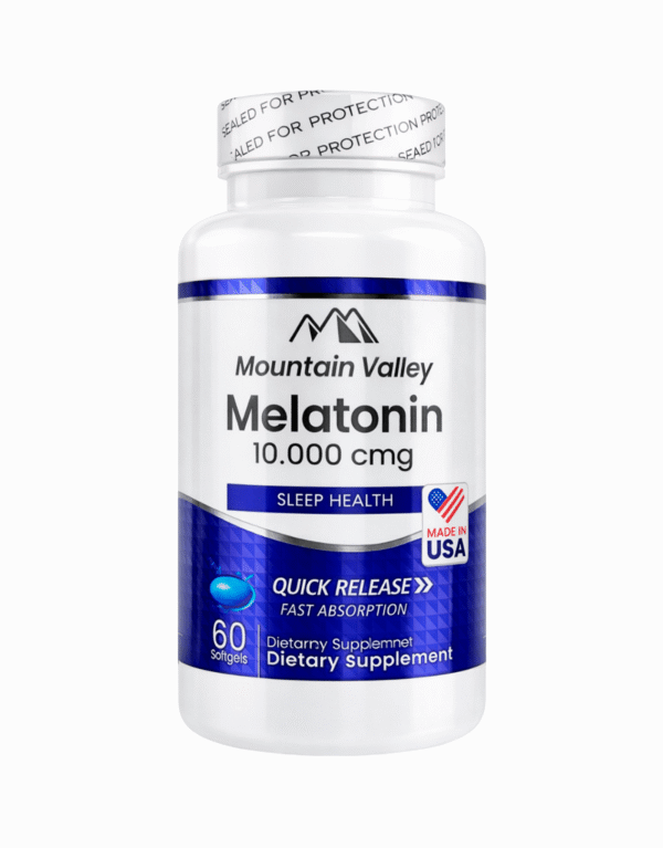 Melatonina 10mg x60 - Mountain Valley