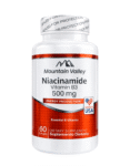 Niacinamide vitamina b3 500mg X60 Capsulas – Mountain Valley 1
