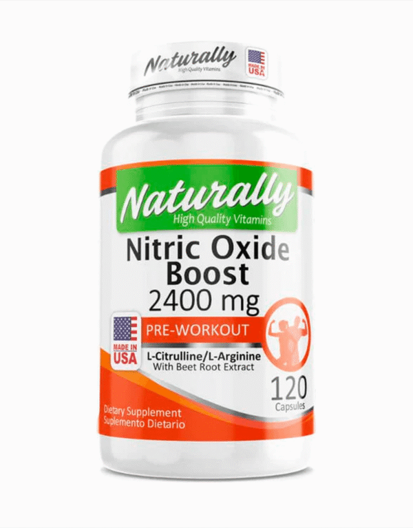 Óxido Nítrico 2400mg 120 cápsulas - Naturally