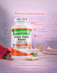 Óxido Nítrico 2400mg 120 cápsulas – Naturally 0