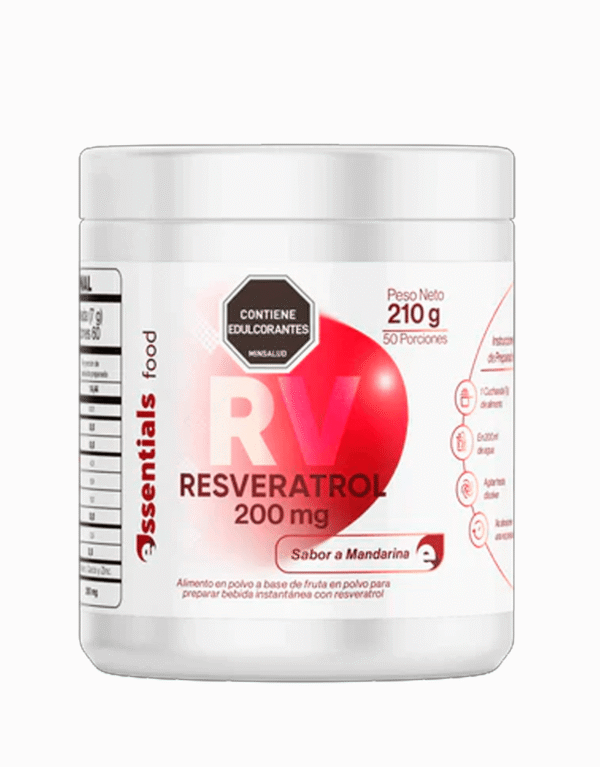 Resveratrol 210 gr en polvo - Essentials