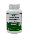 Saw Palmetto 1000mg 90 Capsulas - Mountain Valley