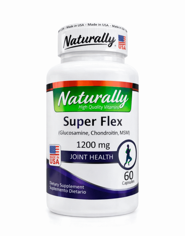 Super Flex 1200mg x 60 Sotfgels - Naturally