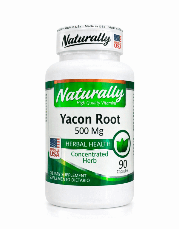 Yacon Root 500mg x90 capsulas - Naturally