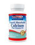 Calcium Liquid Absorbable & Vitamina D3 100 softgels – Healthy america 0