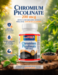 Chromium Picolinate 200 mcg x 100 Softgels – Healthy America 0