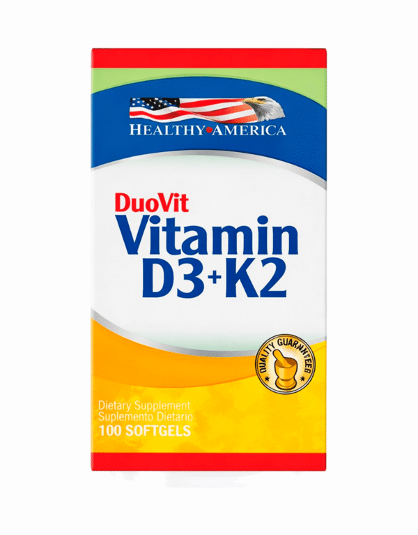 Duo Vit Vitamina D3 +K2 X 100 Cap – Healthy America