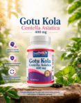 Gotu Kola – centella Asiática 400mg por 90 cápsulas Lab healthy America 0