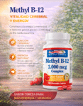 Methyl B-12 2000 Mcg Healthy America 100 Tabletas Masticables 0
