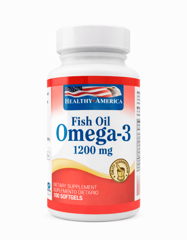 Omega 3 1200 mg 100 Softgels - Healthy America