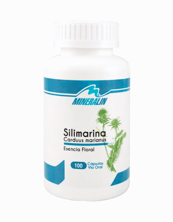Silimarina Esencia Floral x 100 capsulas - Mineralin