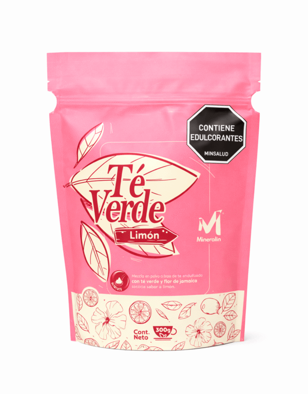 Té Verde Limon Y Flor de Jamica polvo x 300g - Mineralin