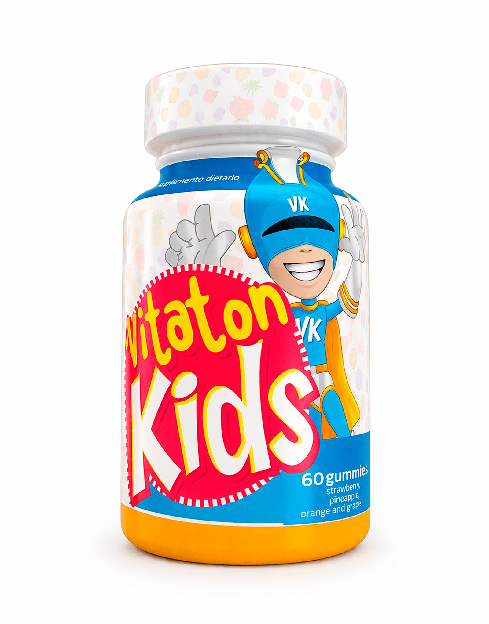 Vitaton kids Multivitaminico para niños por 60 gomitas 0
