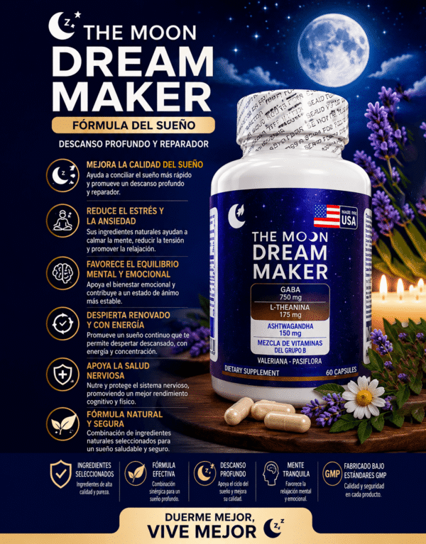 Formula del Sueño Dream Maker 60 Capsulas