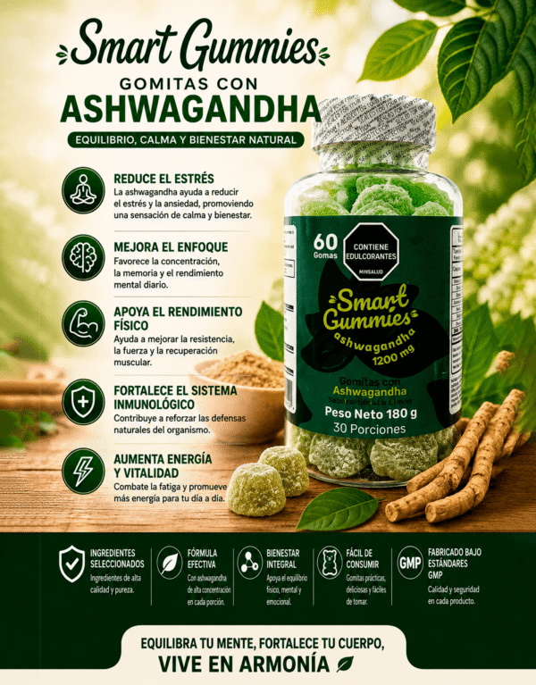 smart gummies ashwagandha