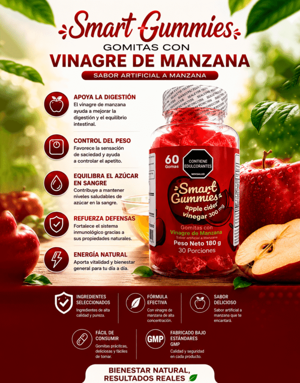 smart gummies vinagre